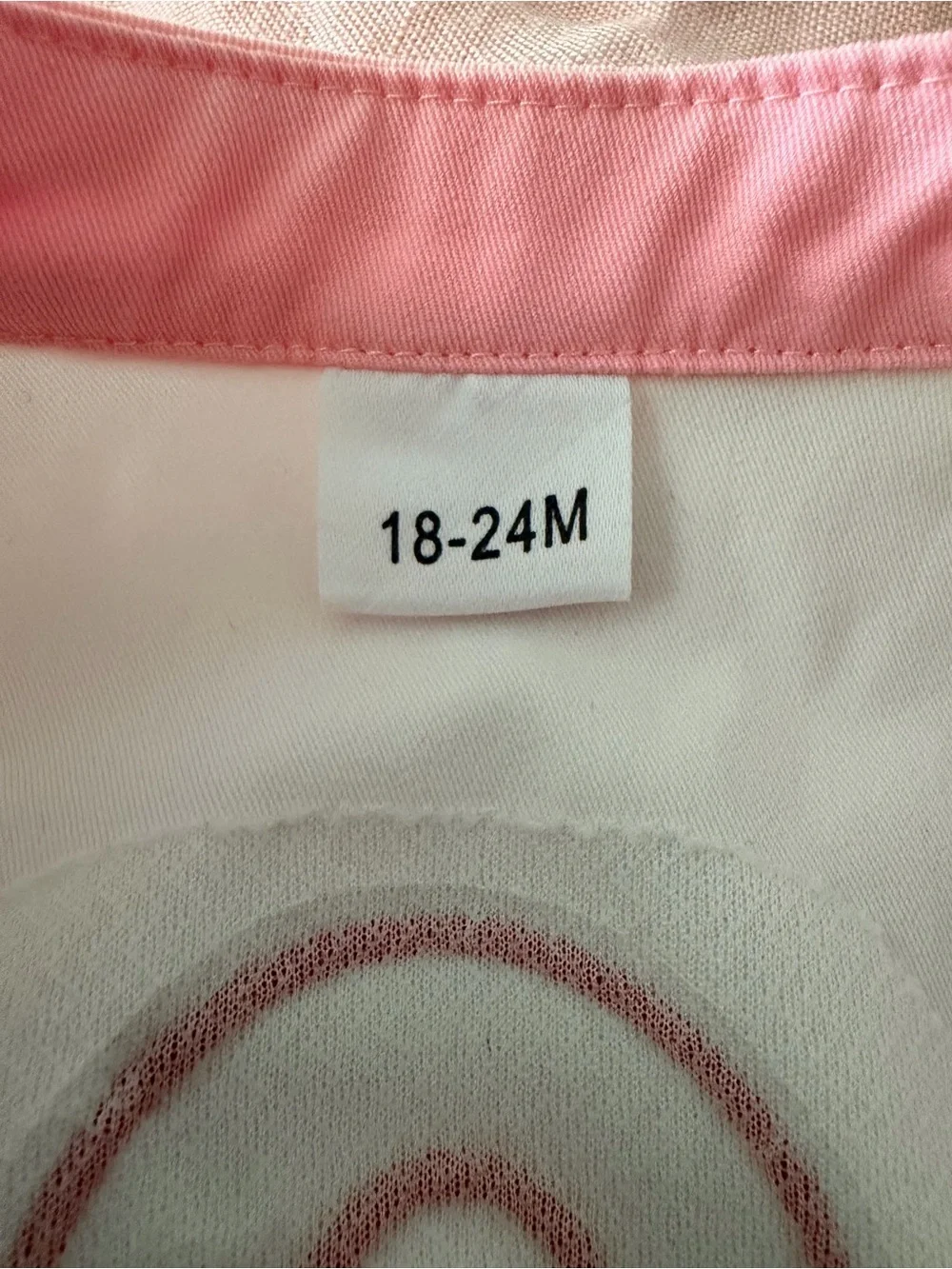 Costume Pink & White Racing Jumpsuit with Checkered Detail
